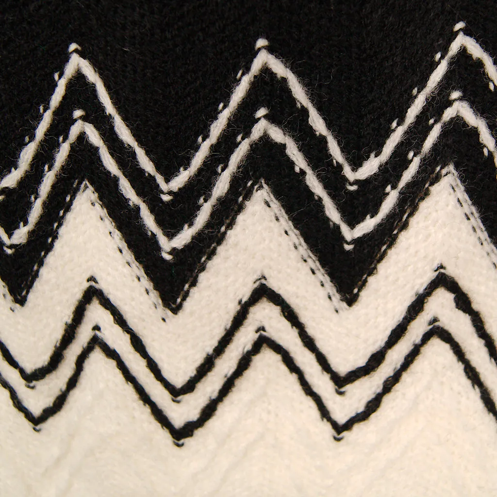 1960s Black Chevron Tunic