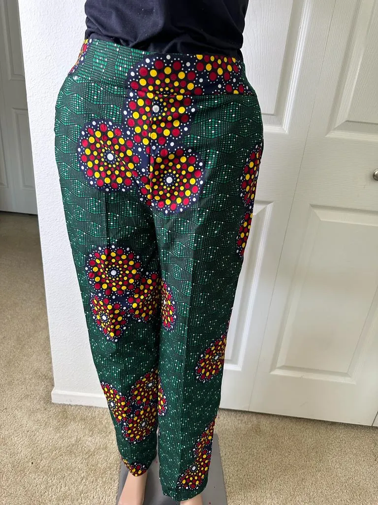 2pcs Ankara pants and shirt set