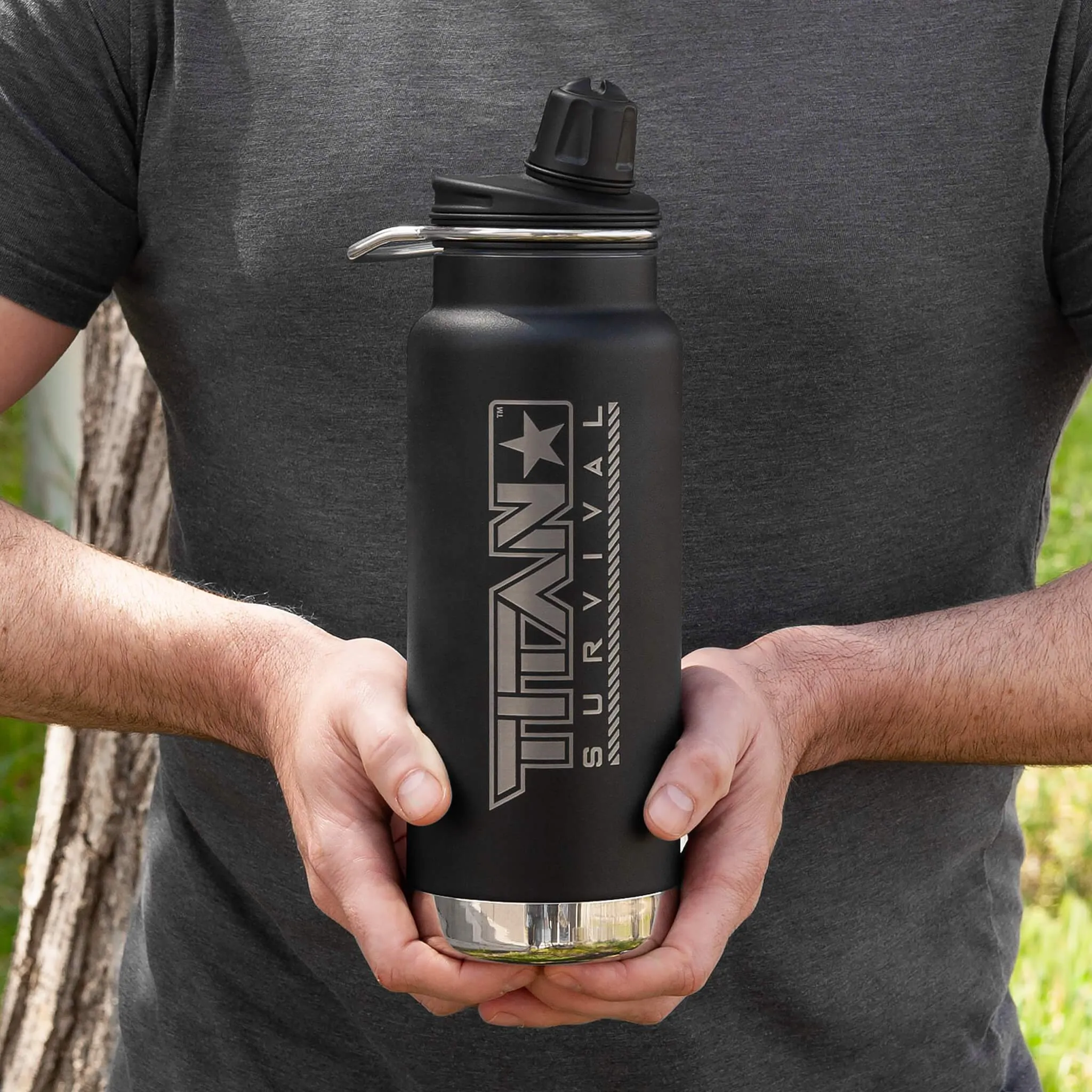 32 Oz Wide Mouth Water Bottle