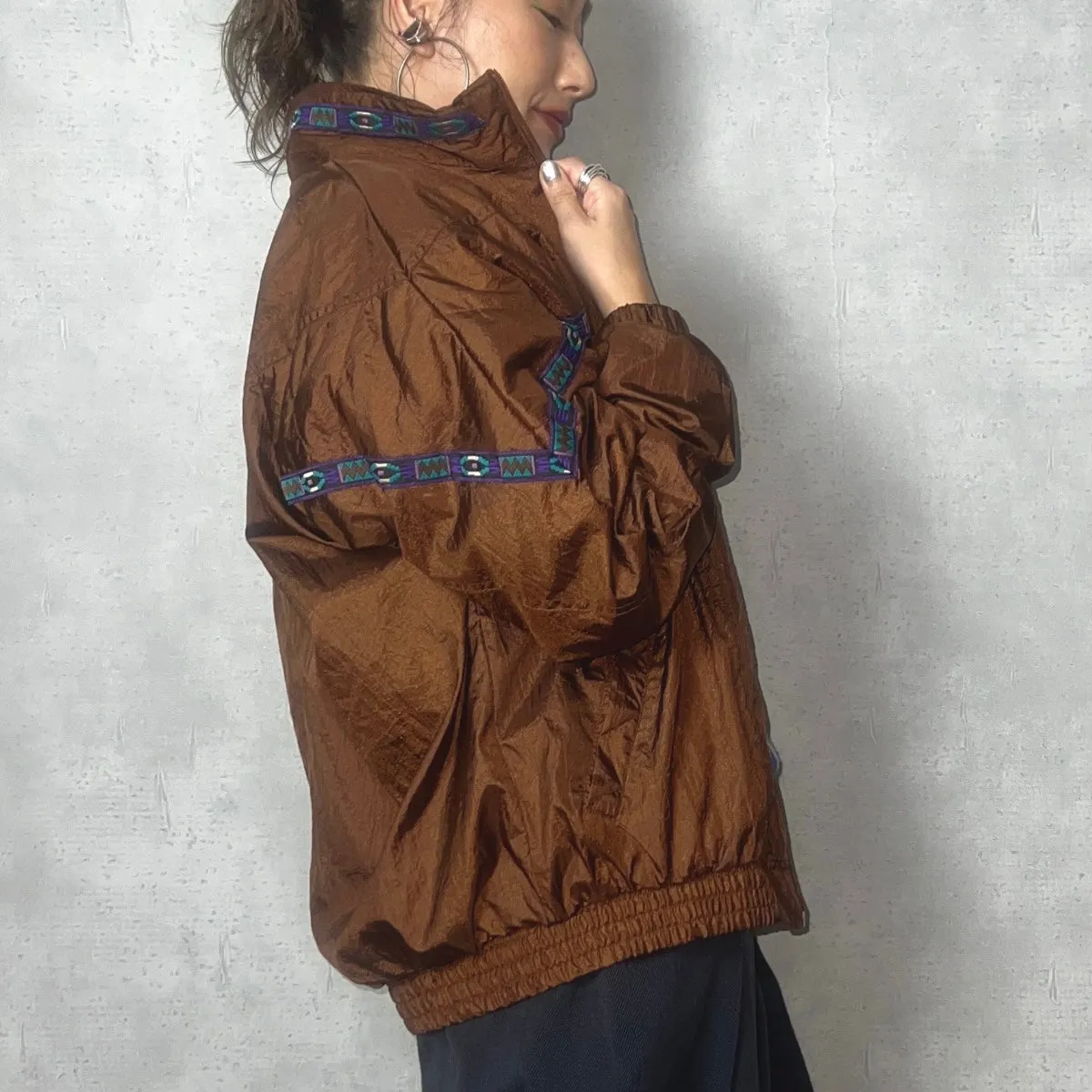 80'S TYROLEAN TAPE NYLON JKT