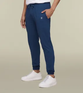 Ace Modal-Cotton Joggers Estate Blue