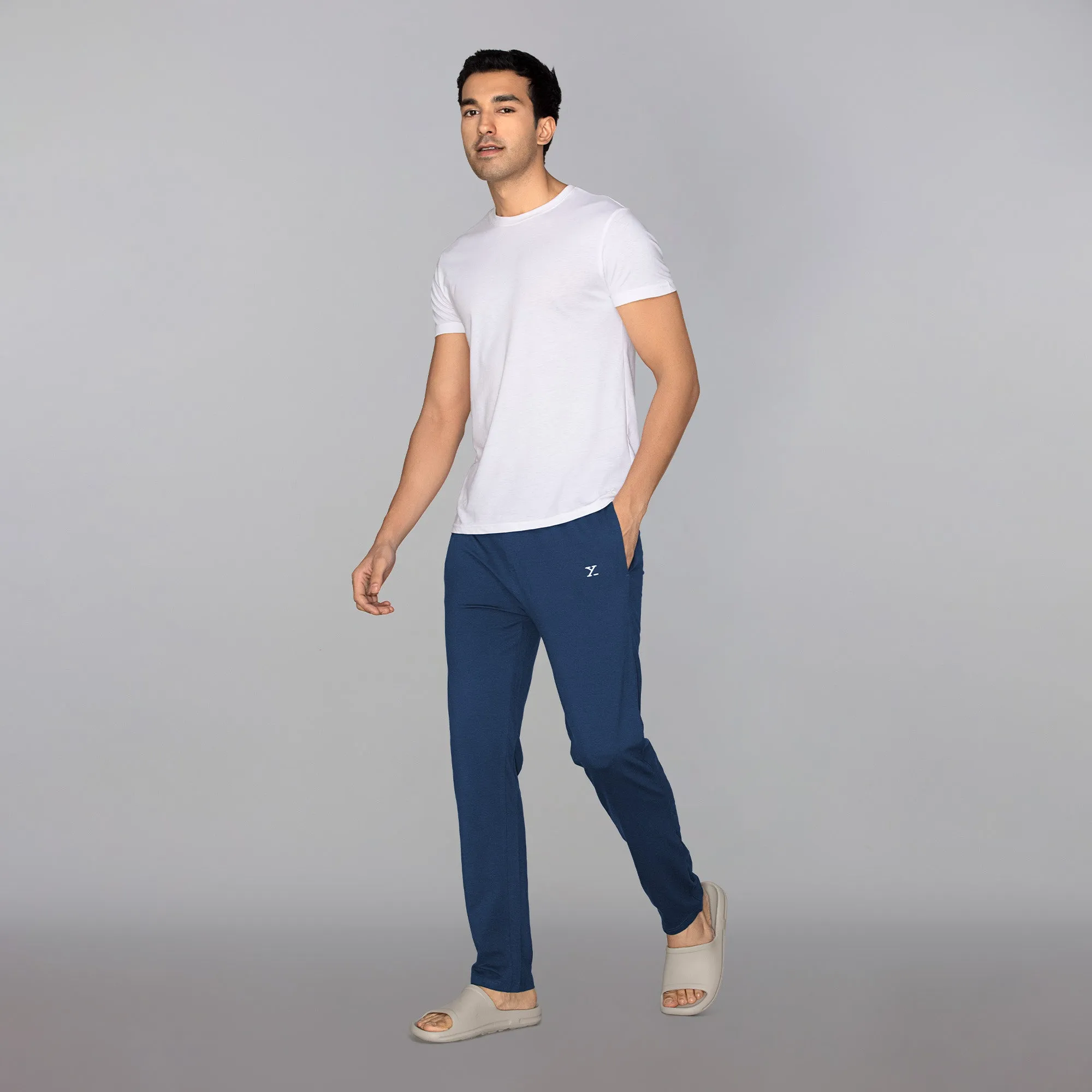 Ace Modal-Cotton Lounge Pants Estate Blue