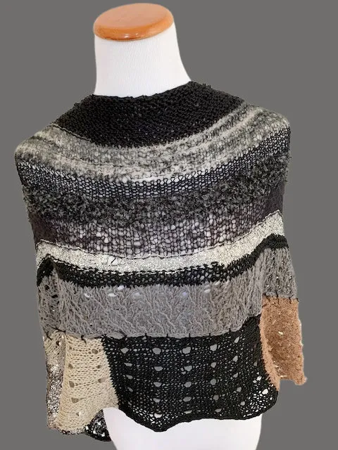 AJour, a 3 in one shawl kit