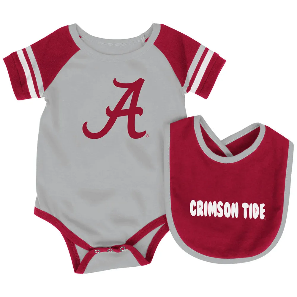 Alabama Baby Roll Out Bodysuit and Bib Set