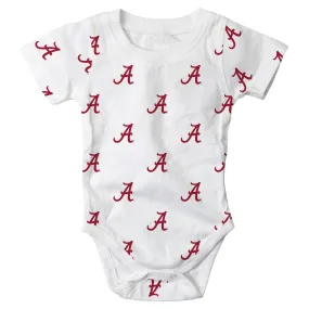 Alabama Crimson Tide Infant Allover Bodysuit