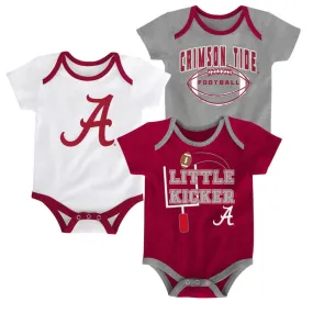 Alabama Little Kicker Bodysuit 3-Pack