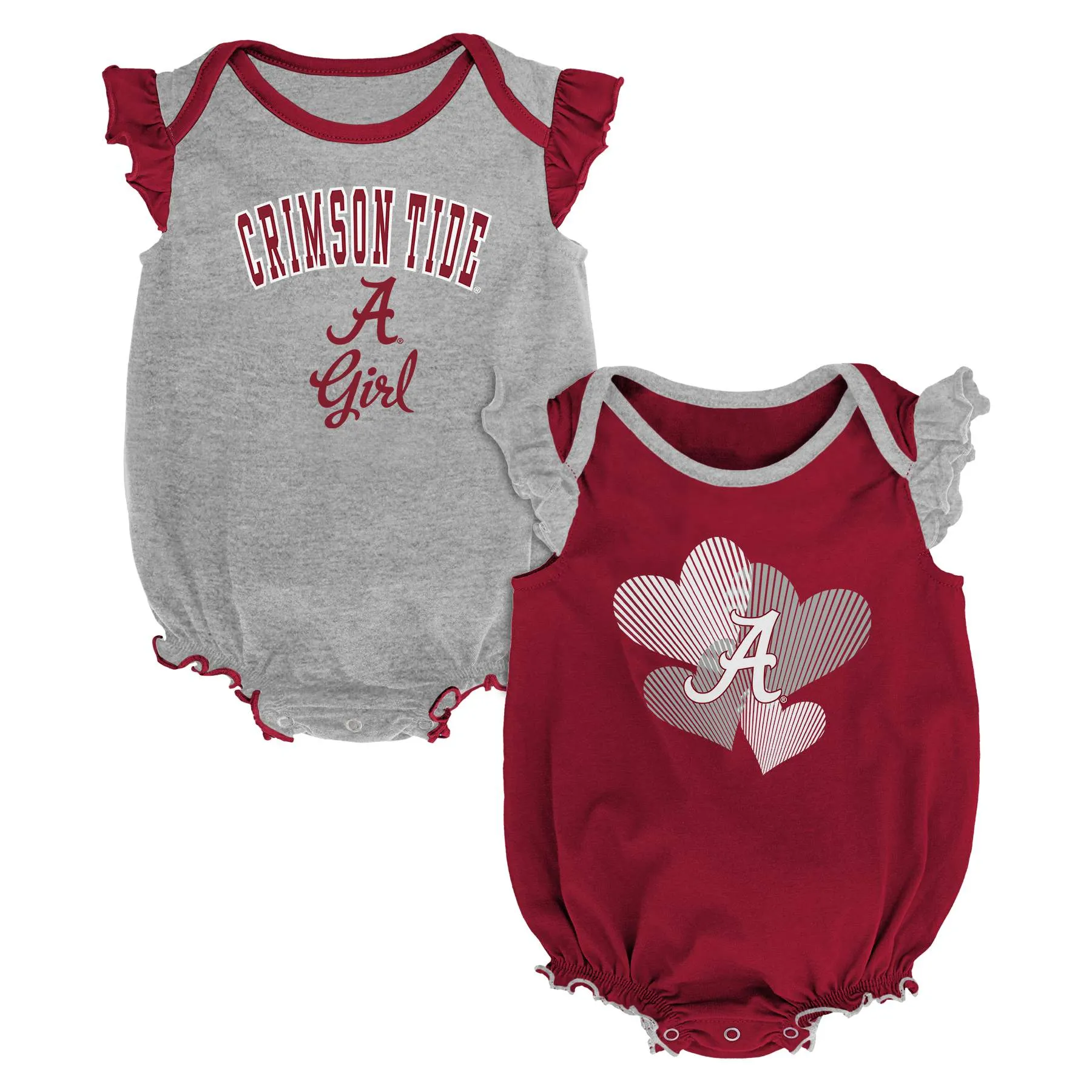 Alabama Ruffled Bodysuit Set