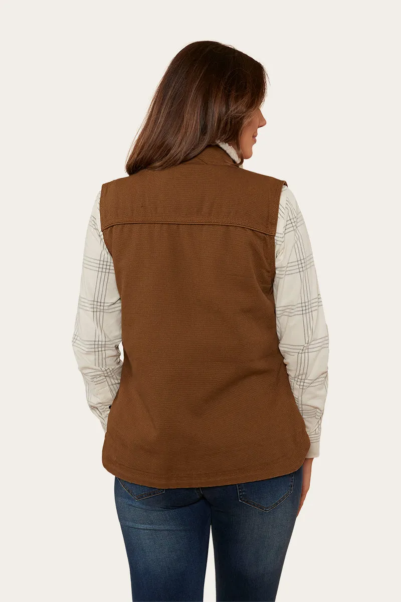 Albion Womens Vest - Tawny Brown