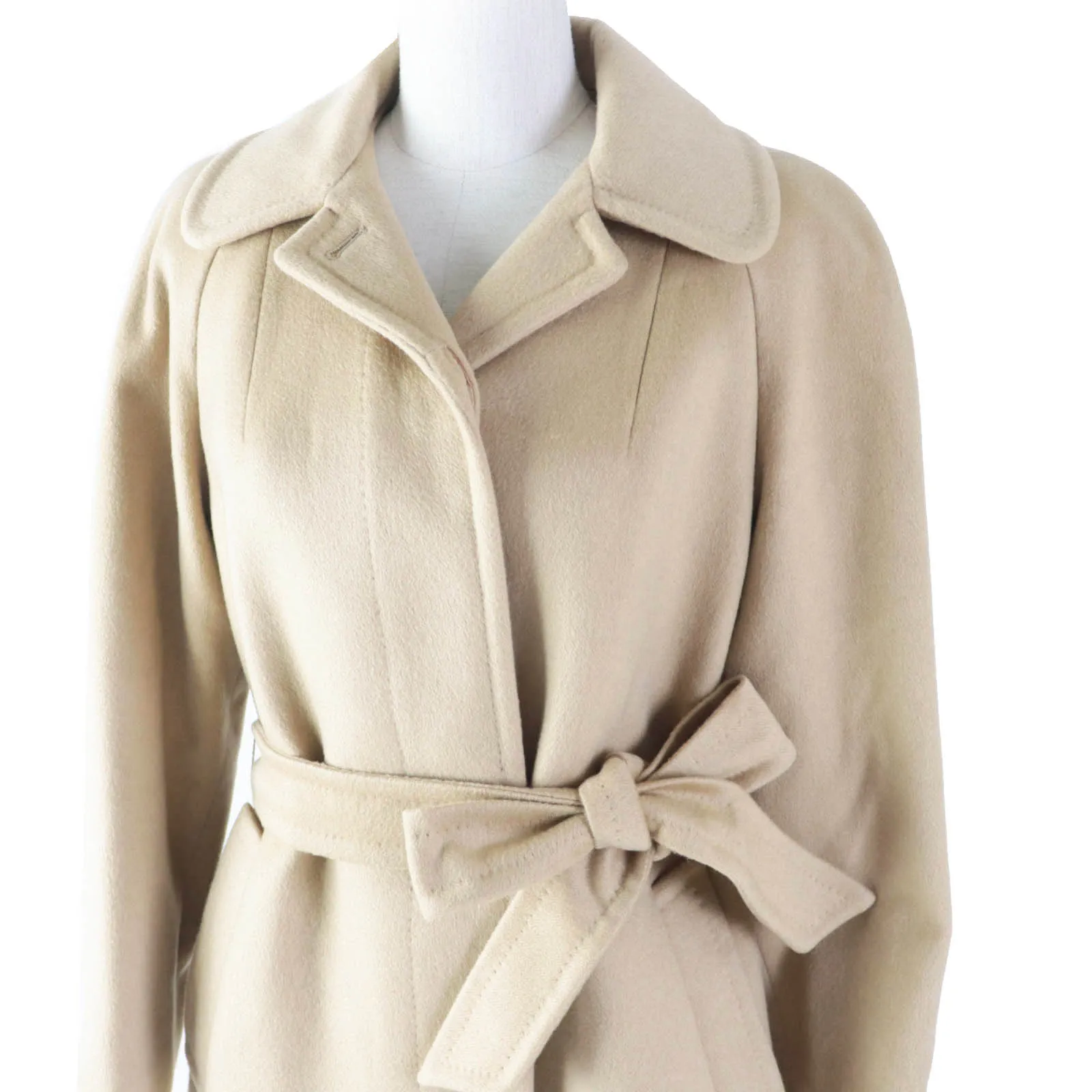 Aquascutum Cashmere Belted Long Coat Women