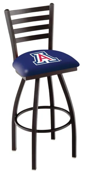 Arizona Wildcats HBS Navy Ladder Back High Top Swivel Bar Stool Seat Chair