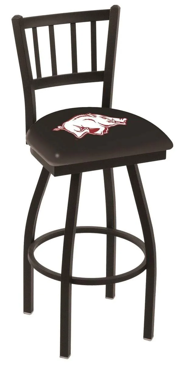 Arkansas Razorbacks HBS "Jail" Back High Top Swivel Bar Stool Seat Chair