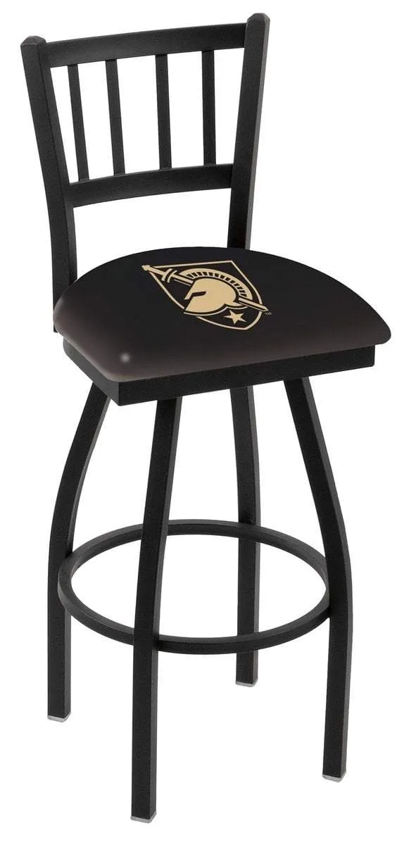 Army Black Knights HBS "Jail" Back High Top Swivel Bar Stool Seat Chair