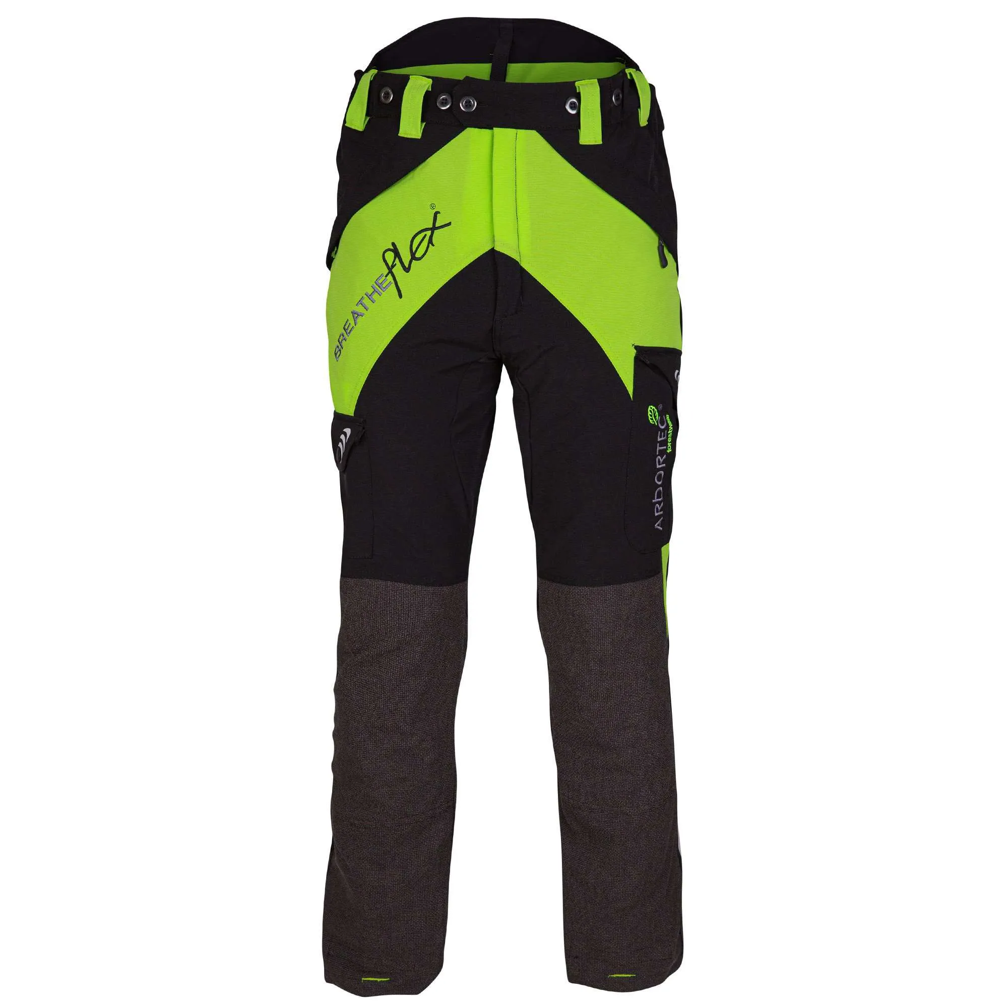 AT4010/AT4020/AT4030 Breatheflex Chainsaw Pants Design A Class 1/2/3 - Lime