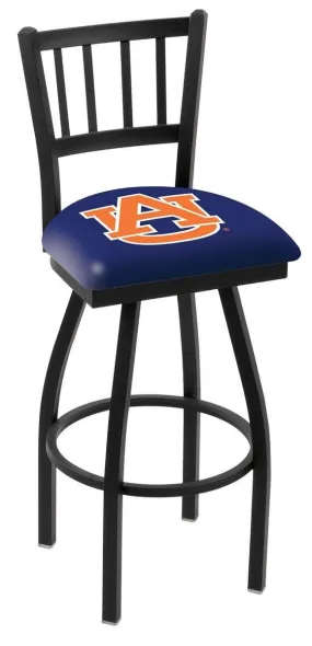 Auburn Tigers HBS Navy "Jail" Back High Top Swivel Bar Stool Seat Chair