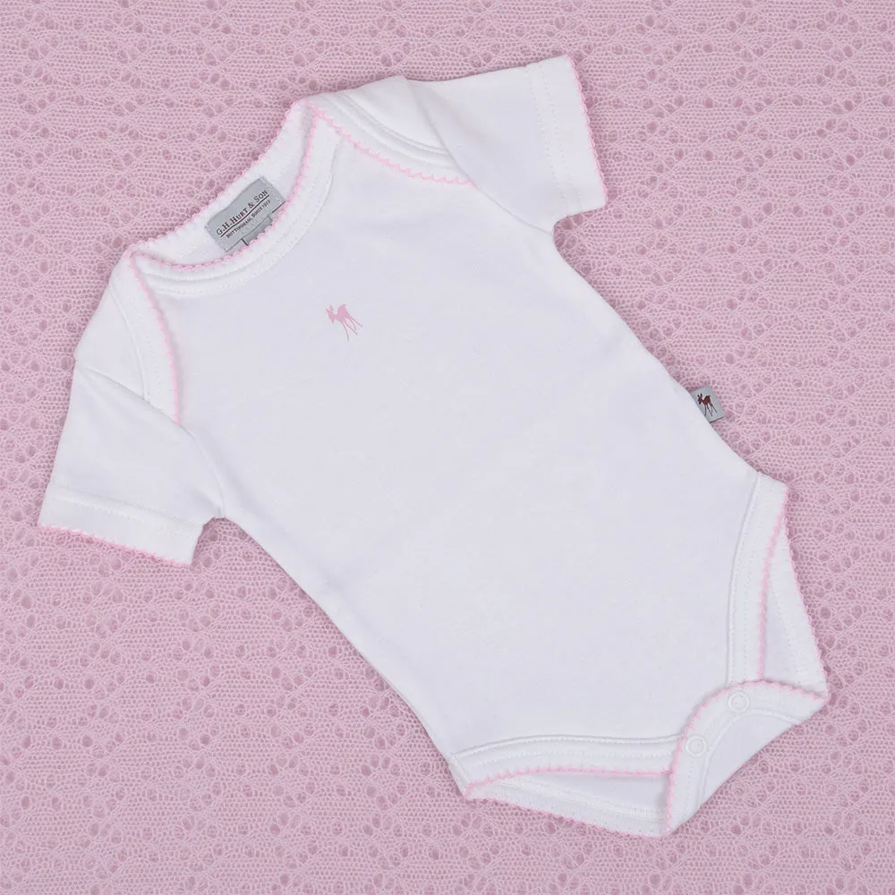 Baby Fawn Bodysuit - Pink