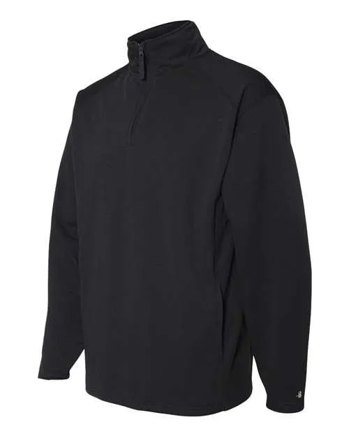 Badger Performance Fleece Quarter-Zip Pullover