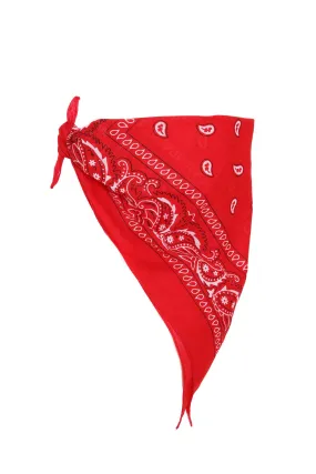 Bandana Scarf - Red