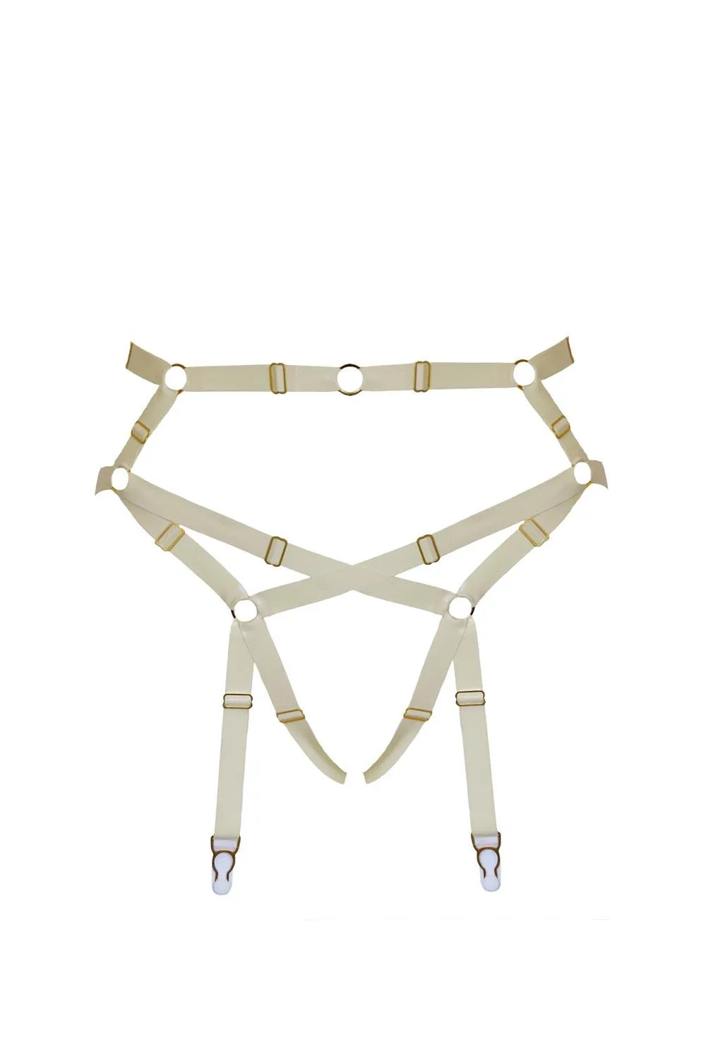 Baubo Latex Suspender Briefs