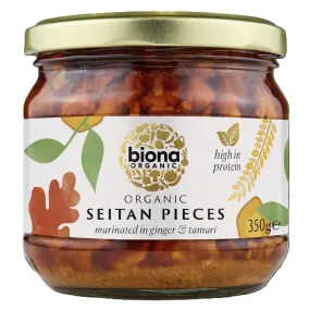 Biona Organic Seitan Pieces in Ginger & Tamari 350g