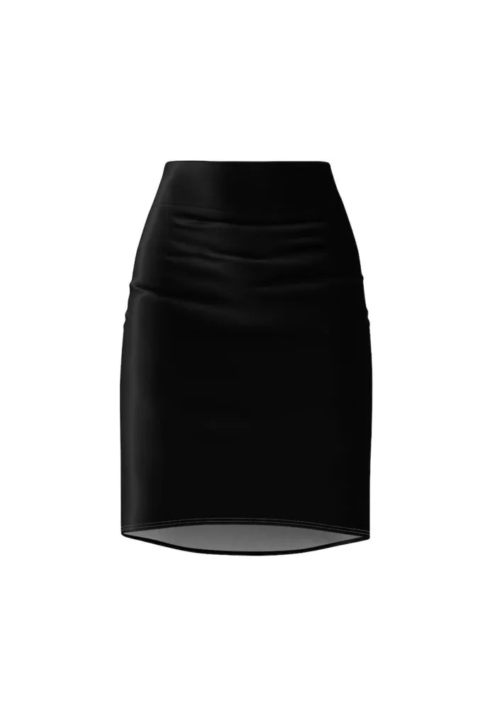 Black Women's Pencil Skirt