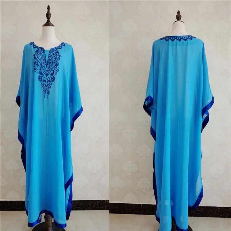 Bohemian Kaftan Chiffon Tunic