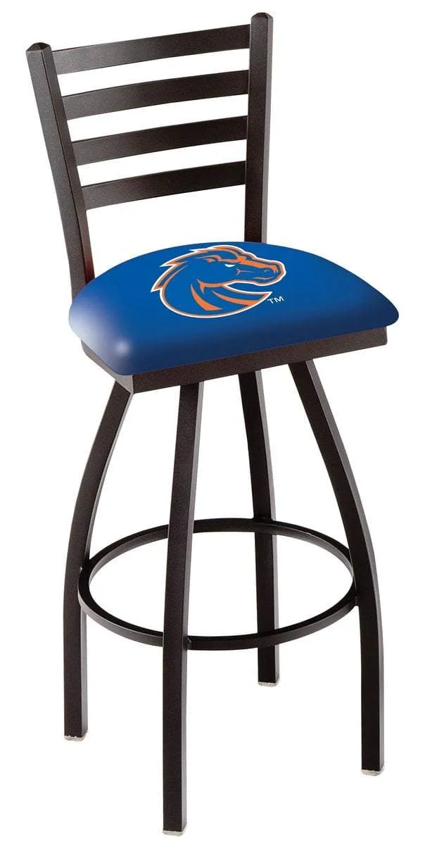 Boise State Broncos HBS Ladder Back High Top Swivel Bar Stool Seat Chair