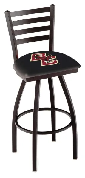 Boston College Eagles HBS Ladder Back High Top Swivel Bar Stool Seat Chair