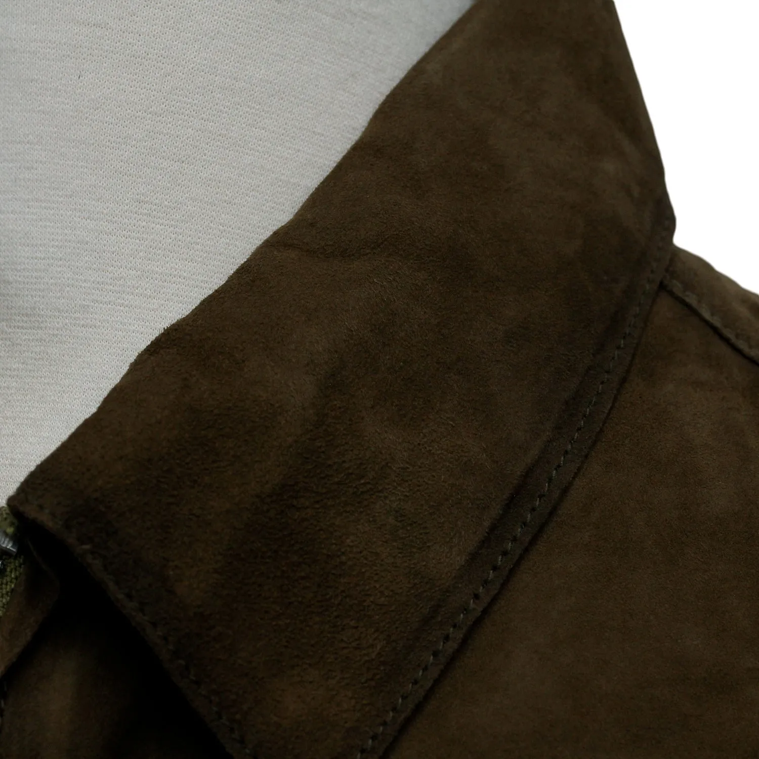 Brown Goat Suede Coat - Milestone