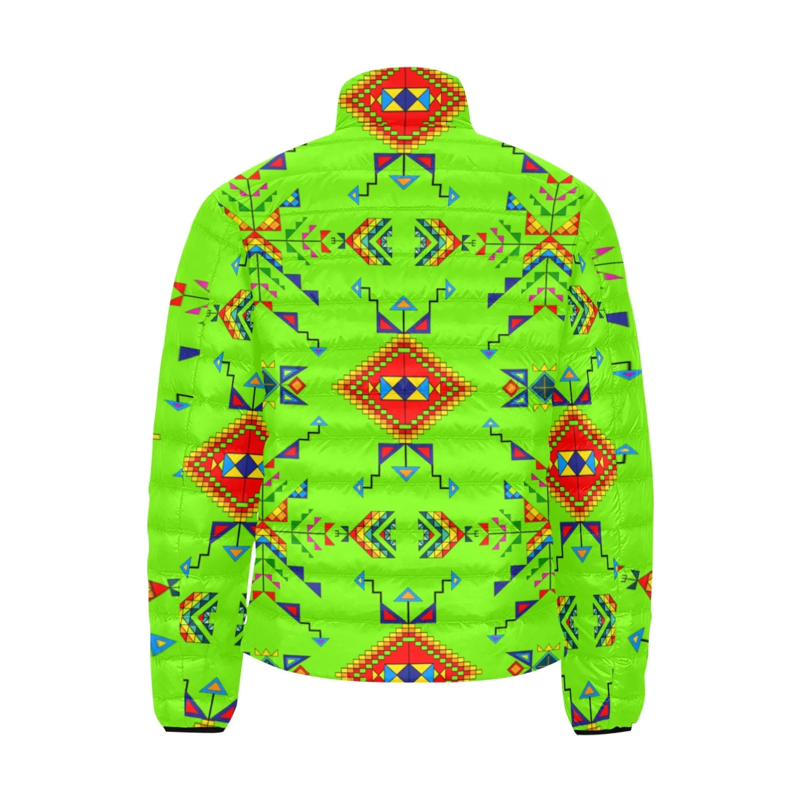 Buffalo Jump Neon Green Men's Padded Jacket