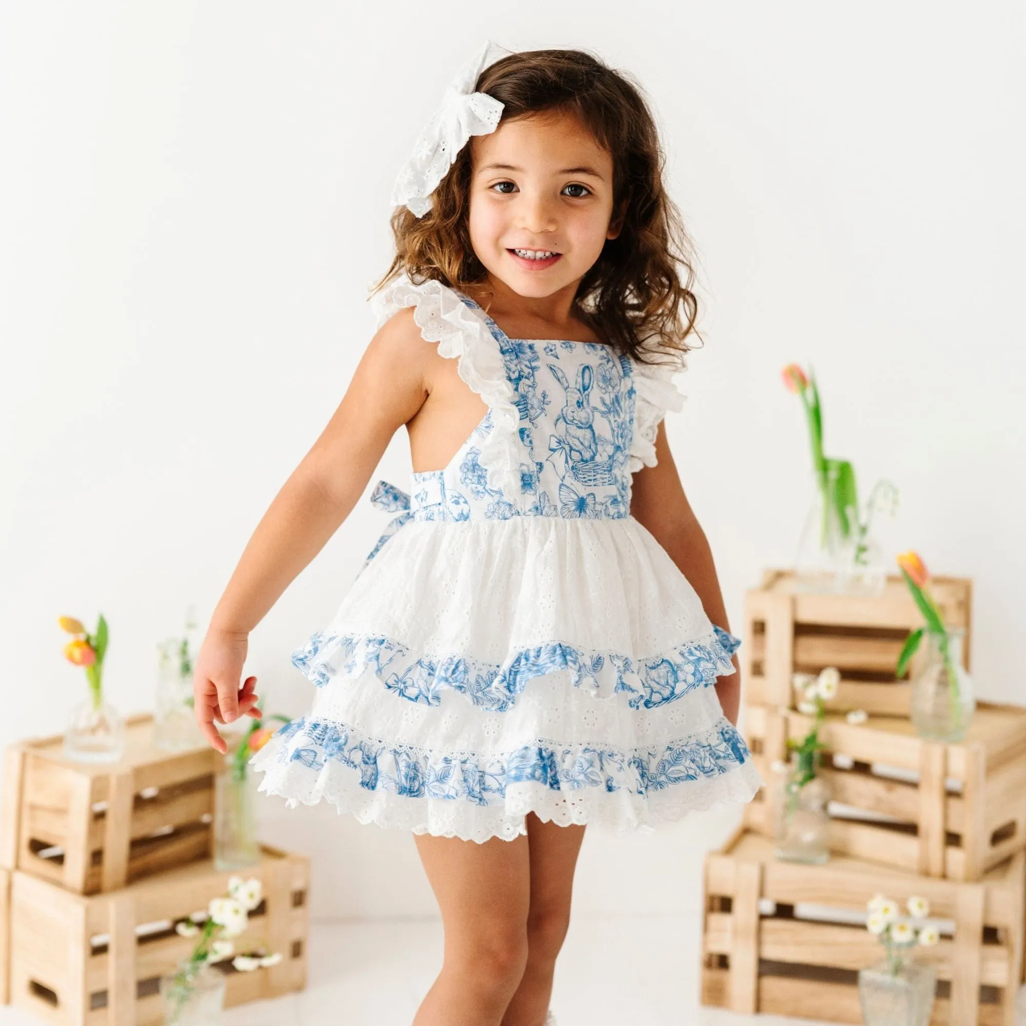 Bunny Woven Tiered Dress