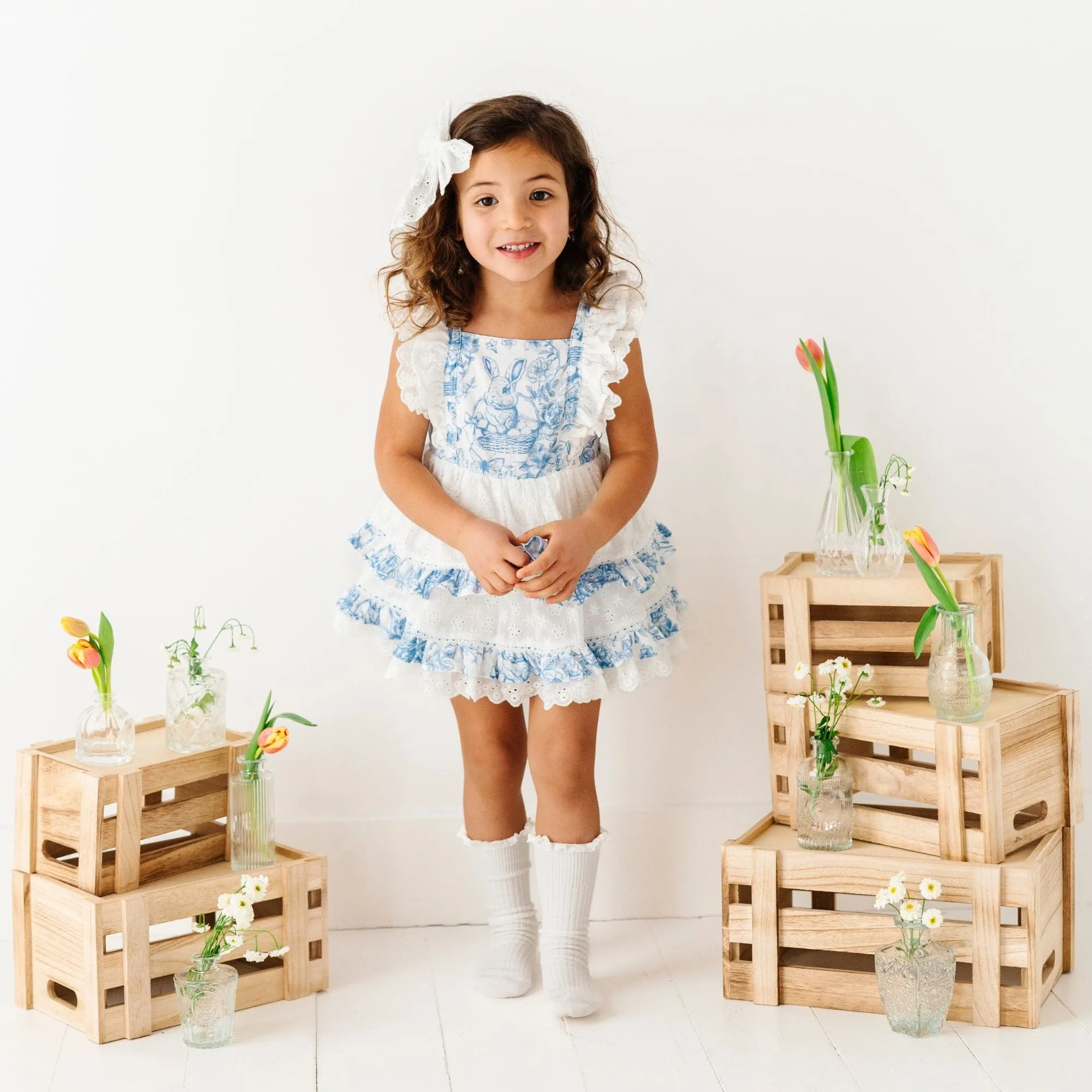 Bunny Woven Tiered Dress