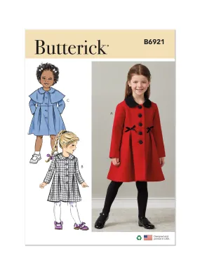 Butterick B6921 Children's Coat