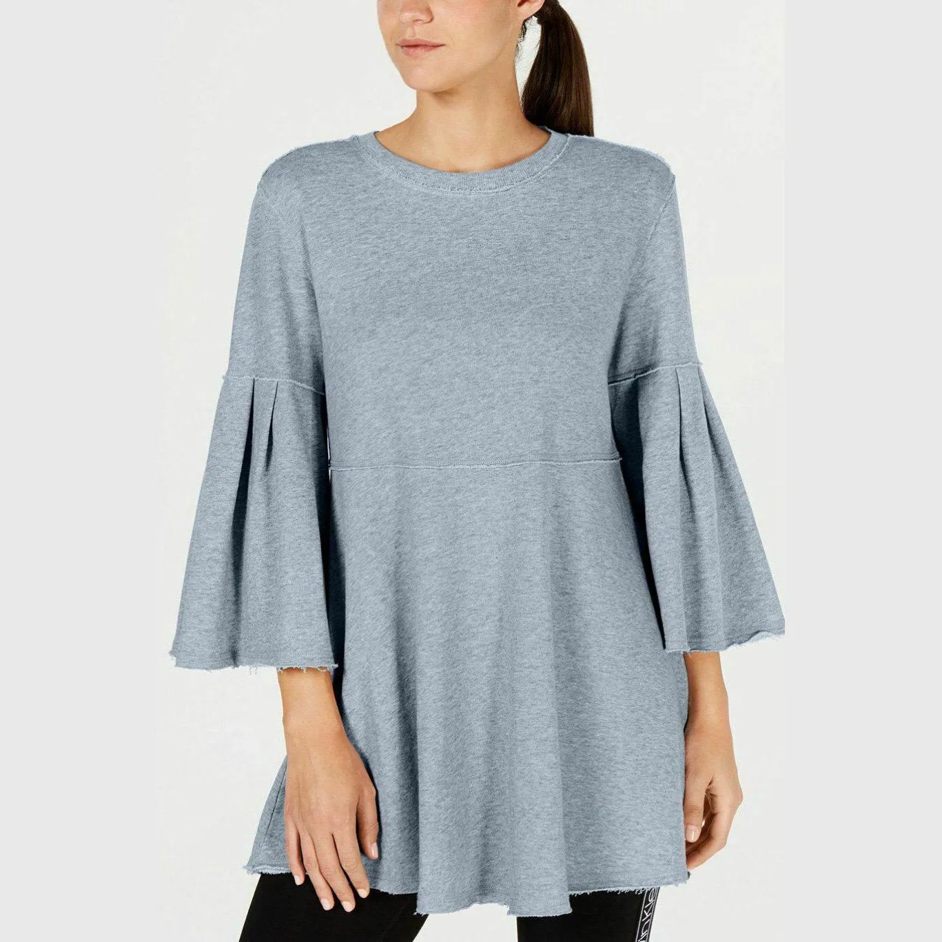 Calvin Klein Performance Relaxed Bell-Sleeve Tunic