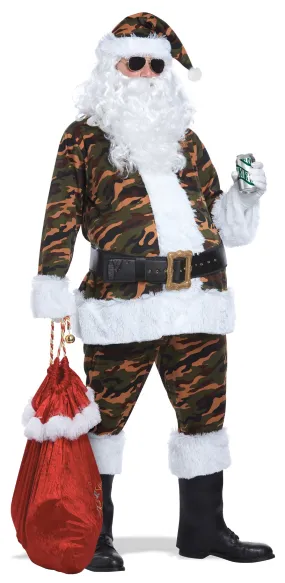 Camouflage Santa