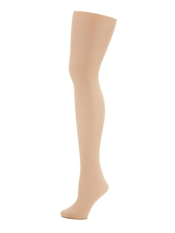 Capezio Ultra Shimmery #1808 Footed, Adult Tights