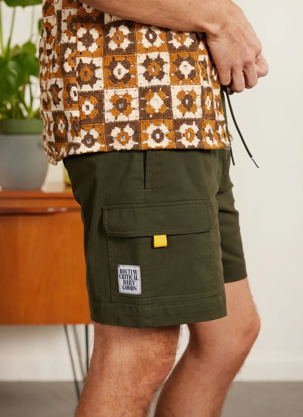 Cargo Shorts | Cotton | Forest