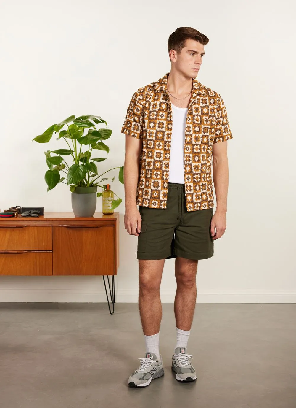 Cargo Shorts | Cotton | Forest