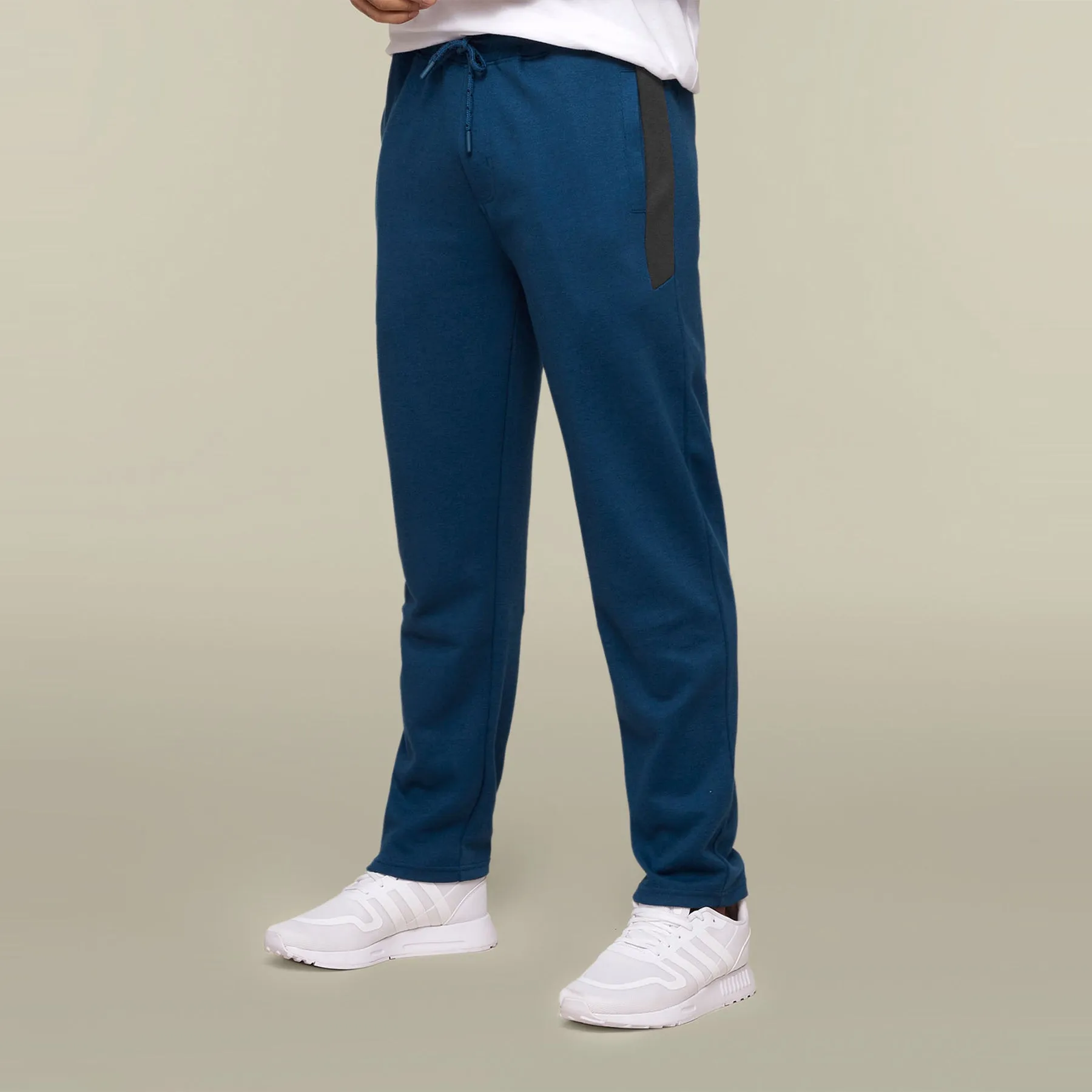 Code Cotton Rich Track Pants Oxford Blue