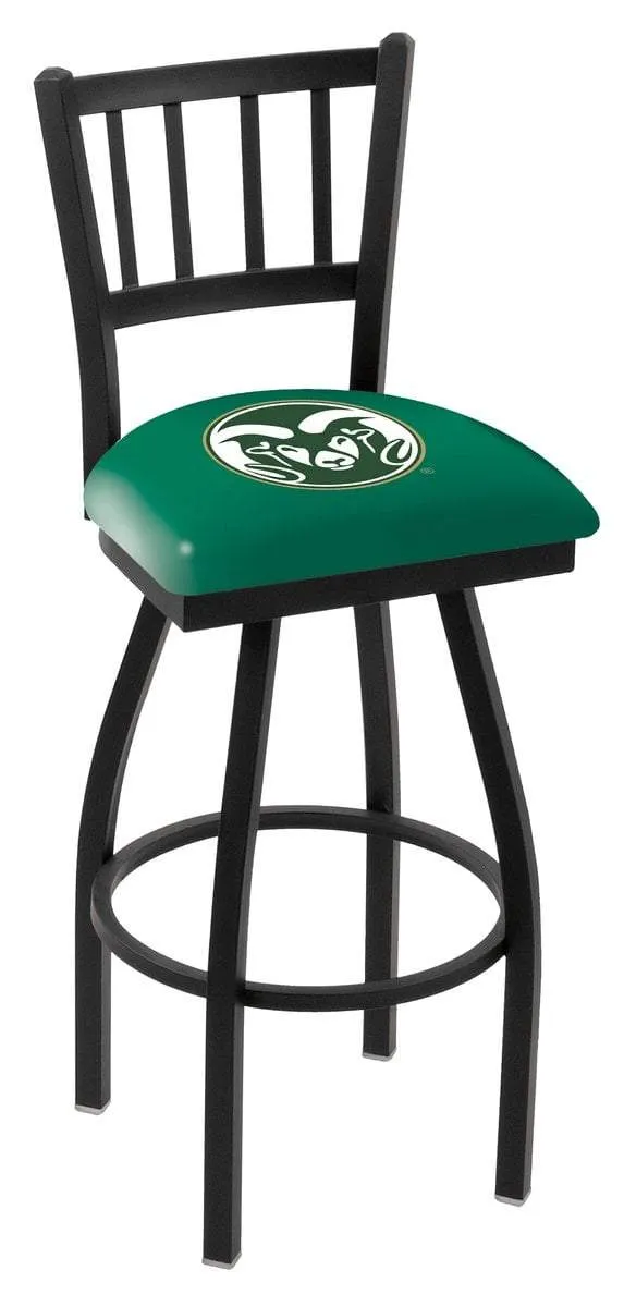 Colorado State Rams HBS "Jail" Back High Top Swivel Bar Stool Seat Chair