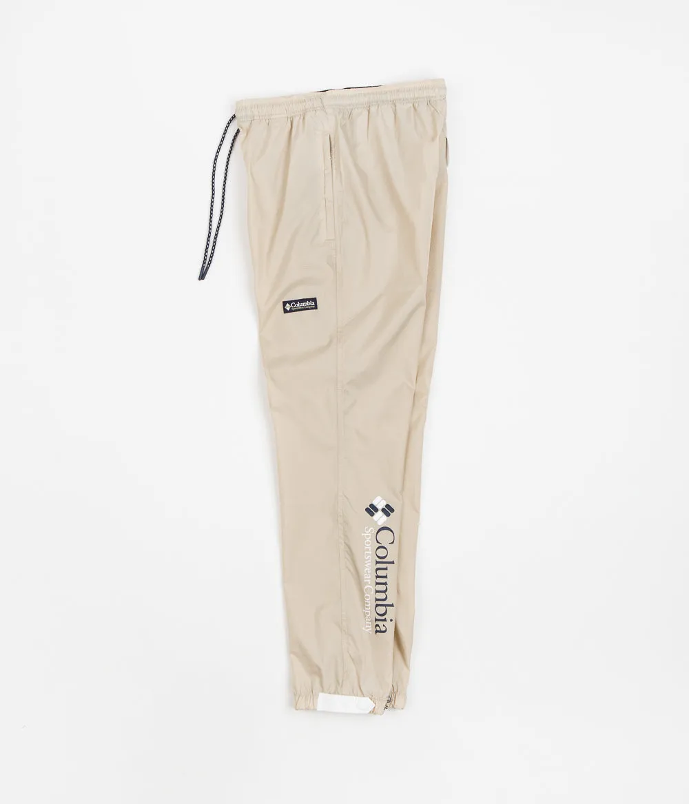 Columbia Santa Ana Wind Pants - Ancient Fossil / White / Collegiate Navy