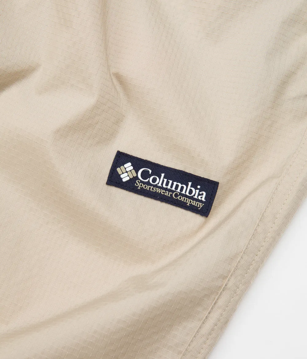 Columbia Santa Ana Wind Pants - Ancient Fossil / White / Collegiate Navy