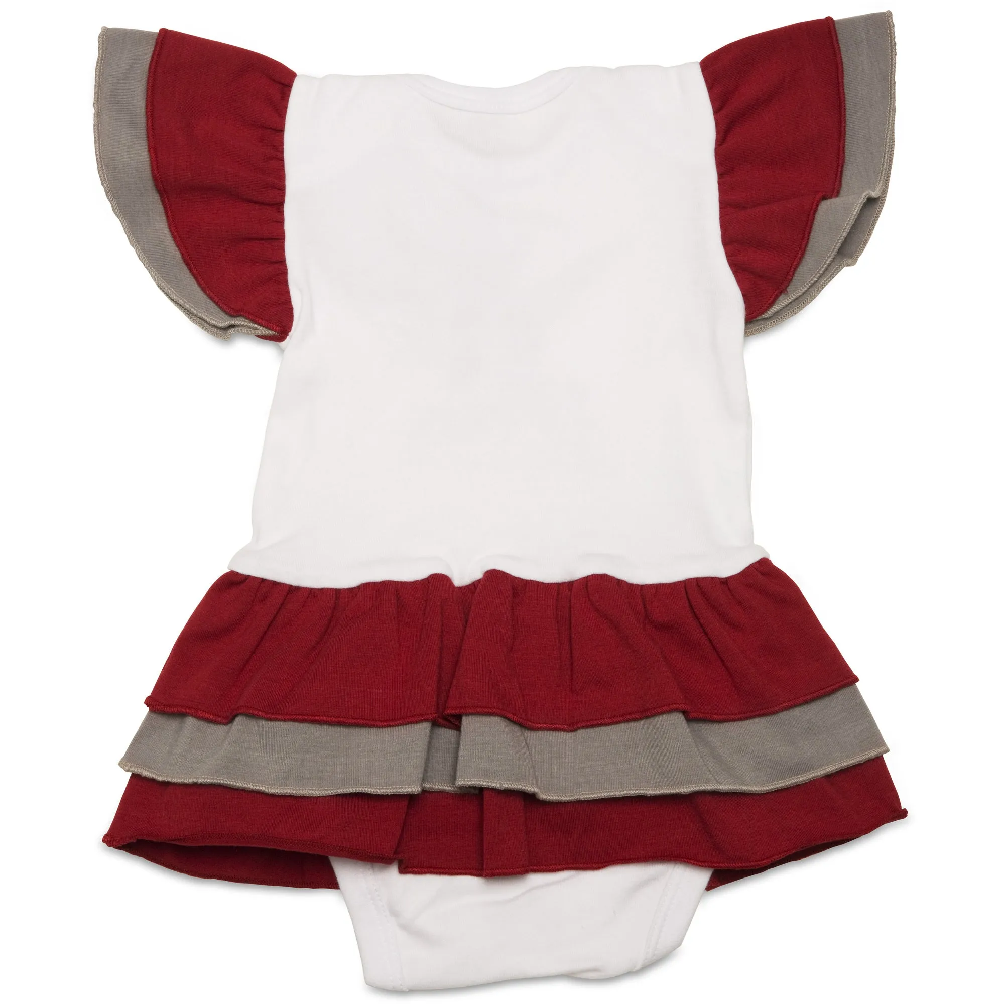 Crimson & Gray #1 Fan Onesie Dress