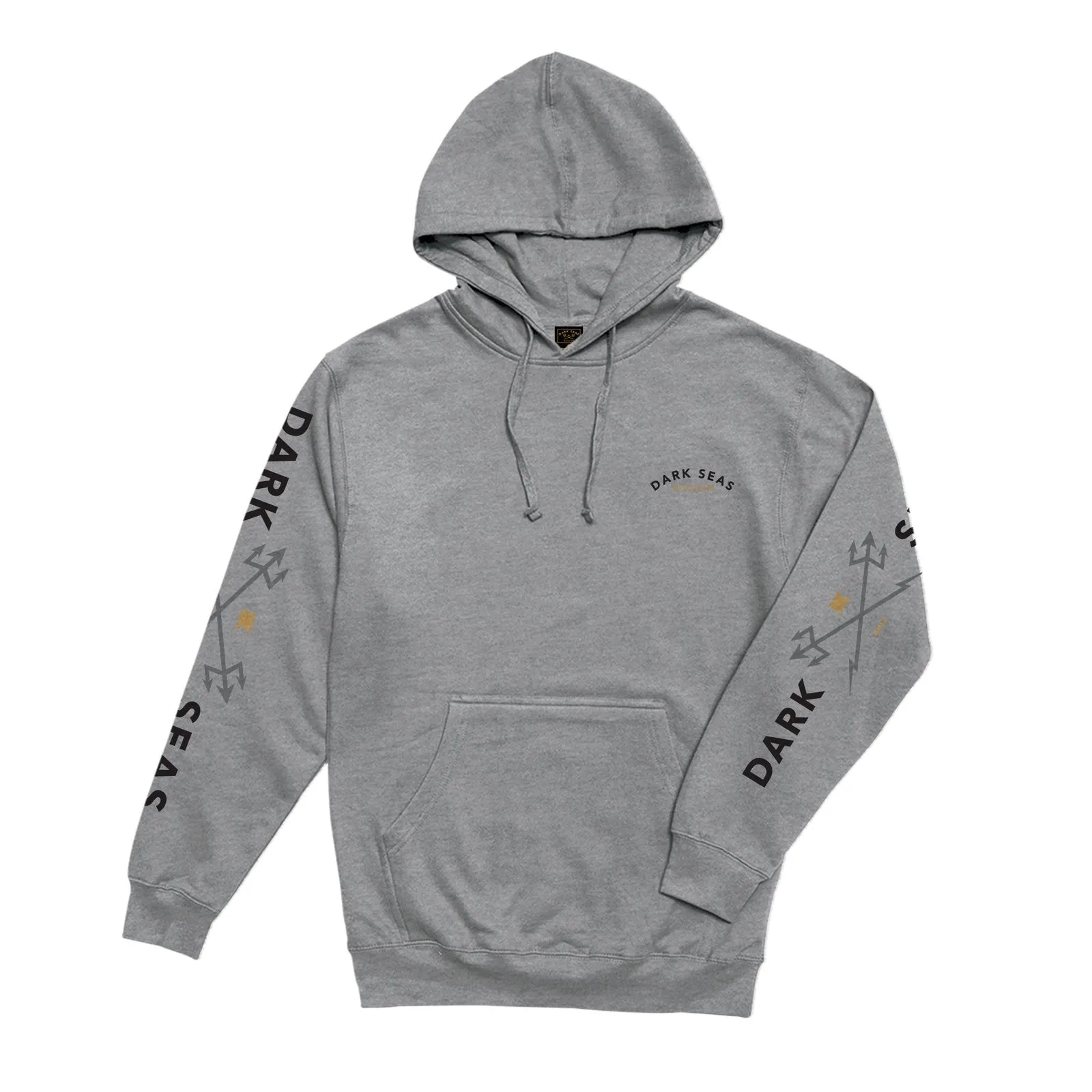 DARK SEAS HEADMASTER PREMIUM PO FLEECE HEATHER GREY