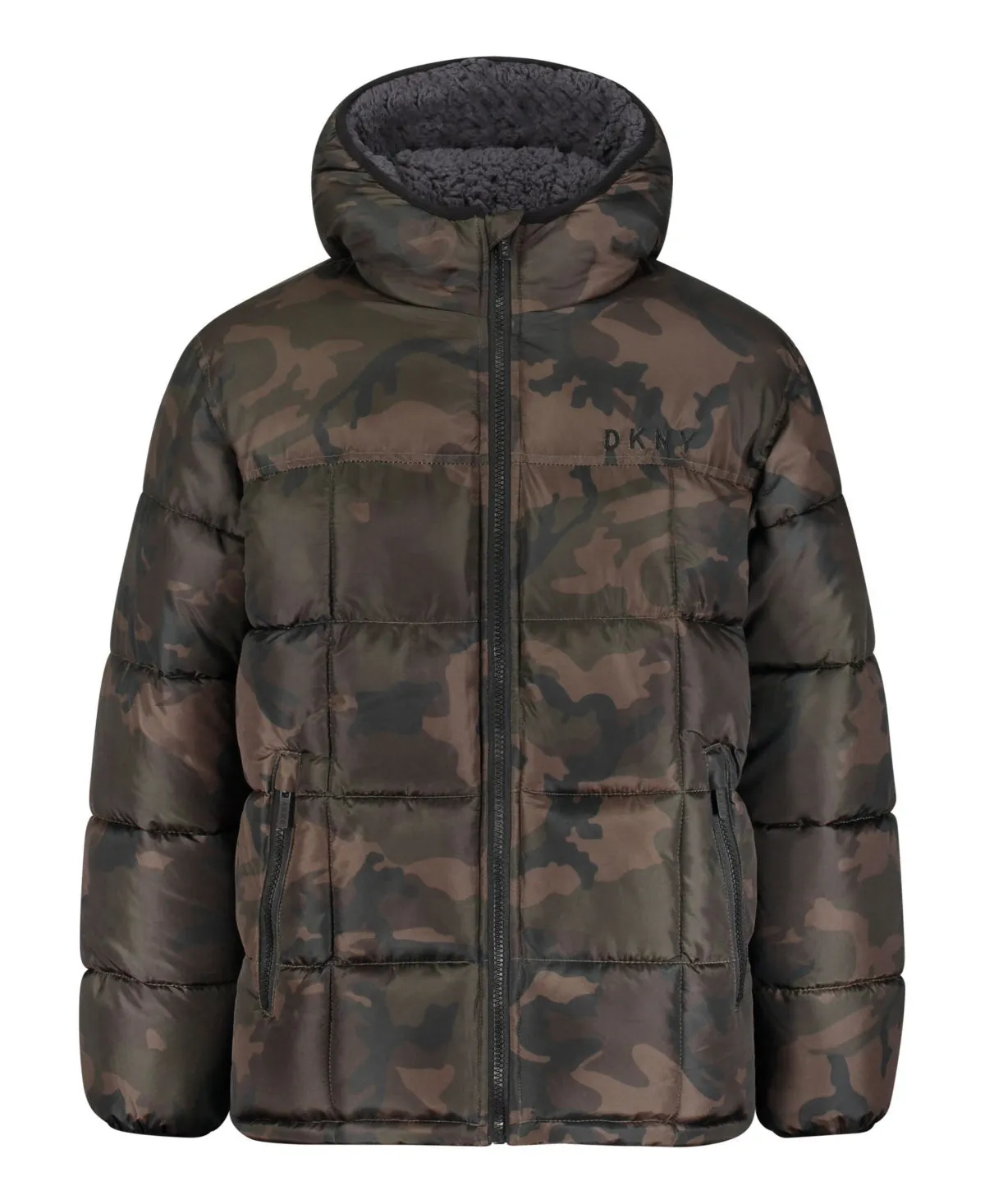 DKNY Boys Reversible Sherpa Jacket