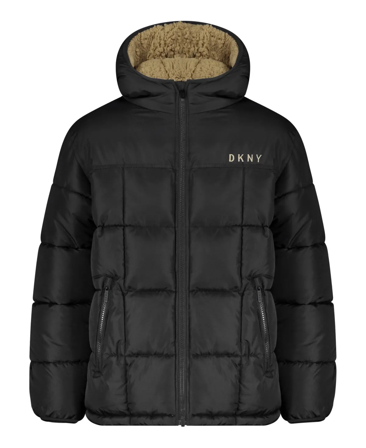 DKNY Boys Reversible Sherpa Jacket