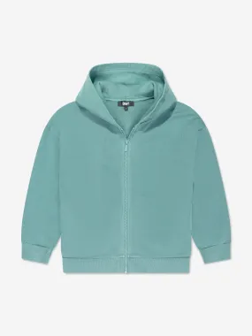 DKNY Kids Zip Up Top in Turquoise