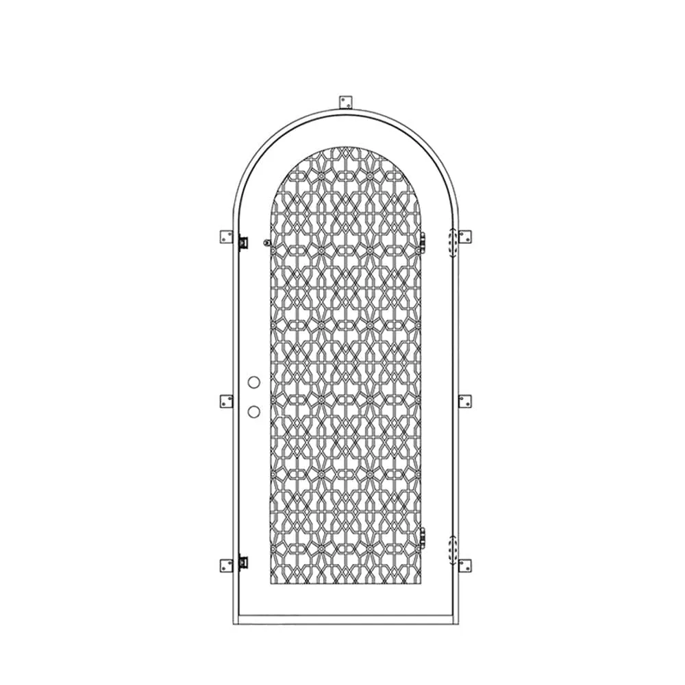 'DNA' Door - Single Full Arch | Customize