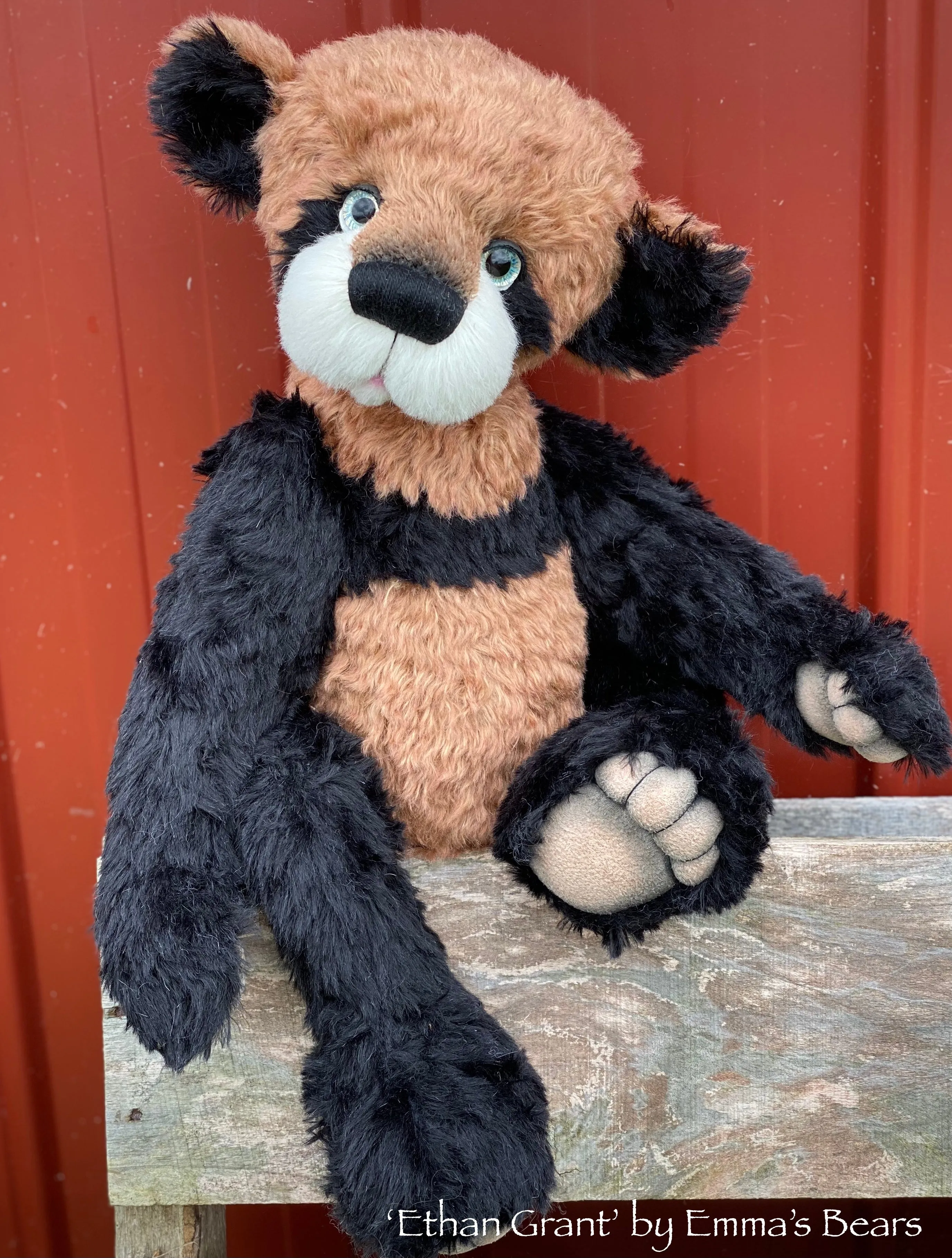 Ethan Grant - 21" Mohair Toddler Artist Bear by Emma's Bears - OOAK