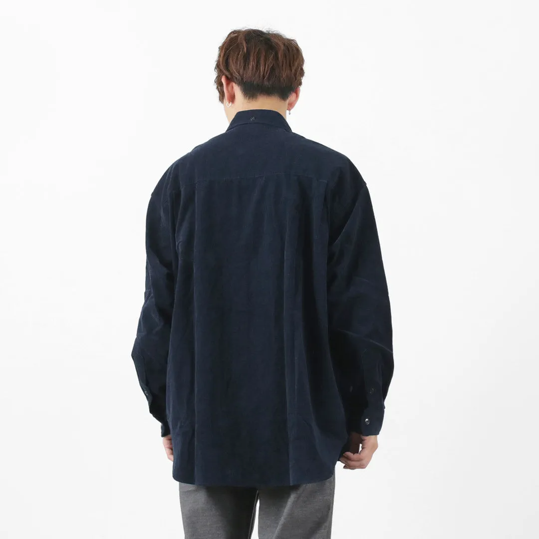 FOB FACTORY / F3482 CORDUROY BALL SHIRT