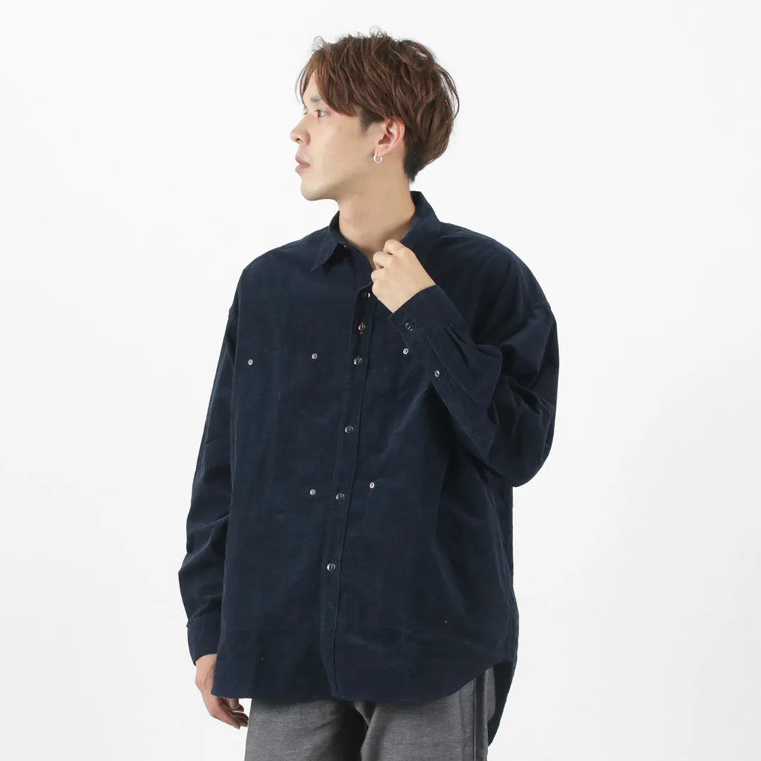 FOB FACTORY / F3482 CORDUROY BALL SHIRT